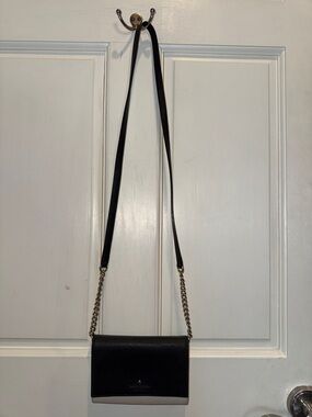 kate spade Black and Cream Crossbody Bag